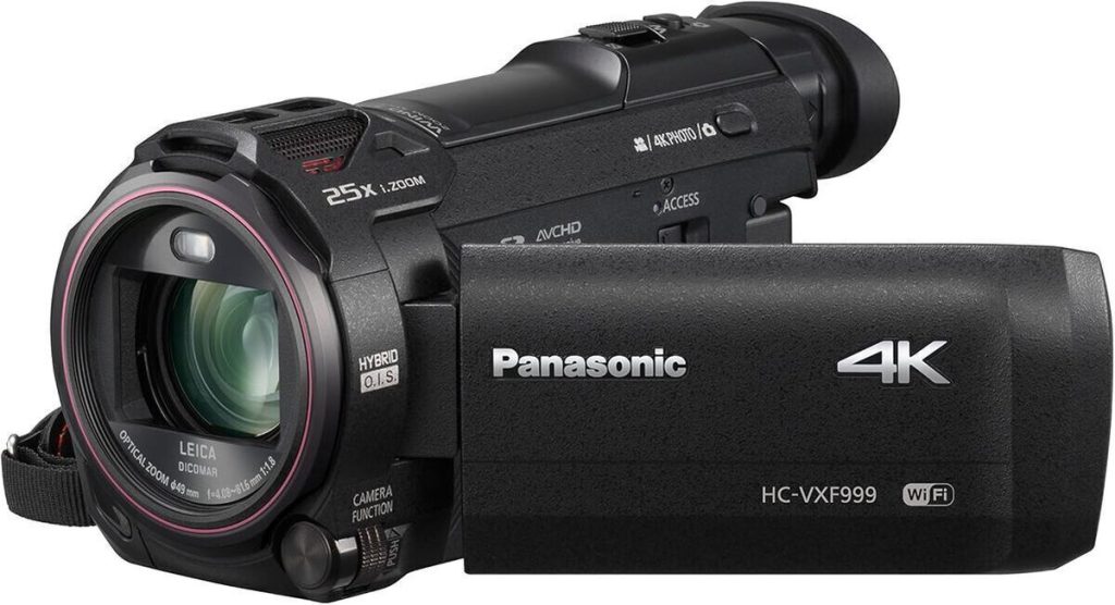 Test du caméscope Panasonic HC-VXF999 4K : performance et qualité d'image