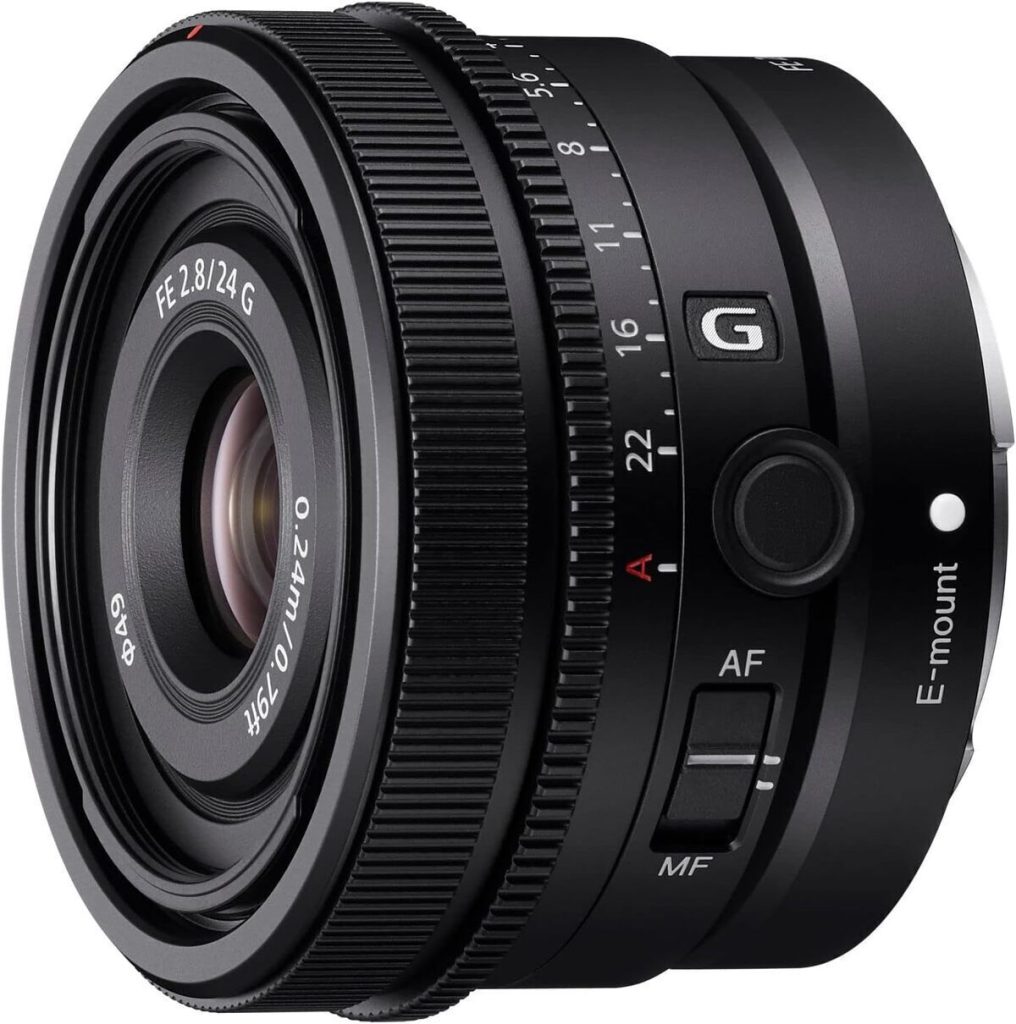 Test du Sony SEL24F28G : objectif fixe 24 mm compact et léger