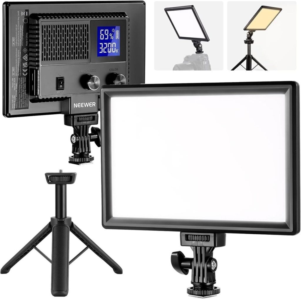 Test : panneau LED Neewer NL-116AI, lumière photo idéale