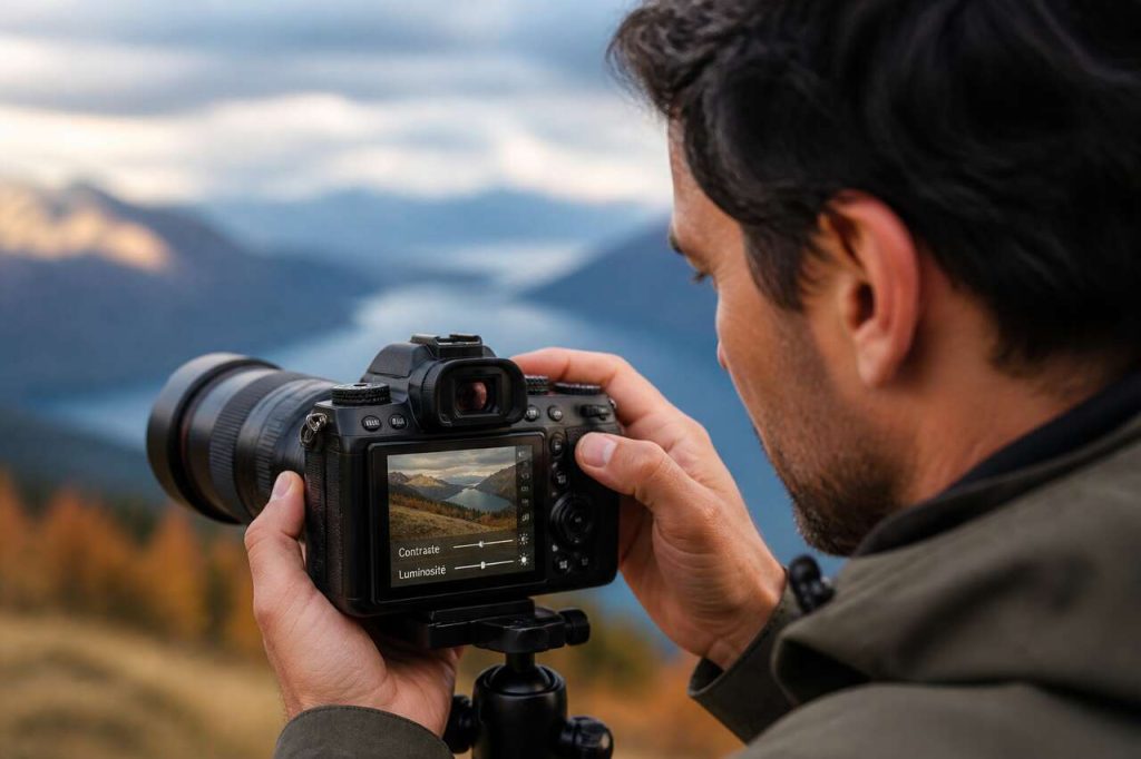 Comment interpréter les niveaux de contraste et de luminosité en photographie ?