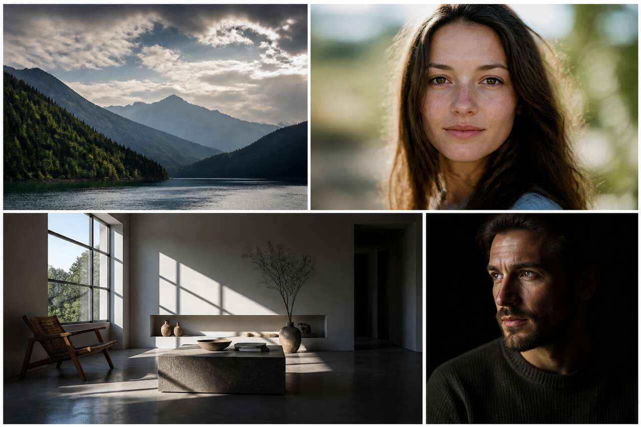 Cas pratiques : portrait, paysage et intérieur à fort contraste Cas pratiques : portrait, paysage et intérieur à fort contraste