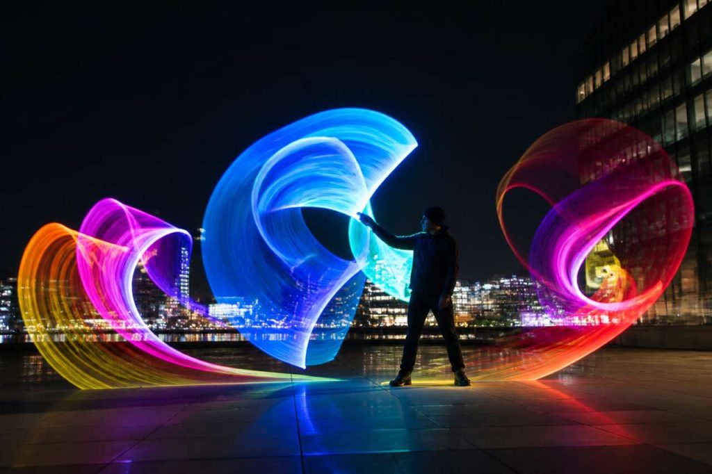 Bases du Lightpainting : guide pour Débutants