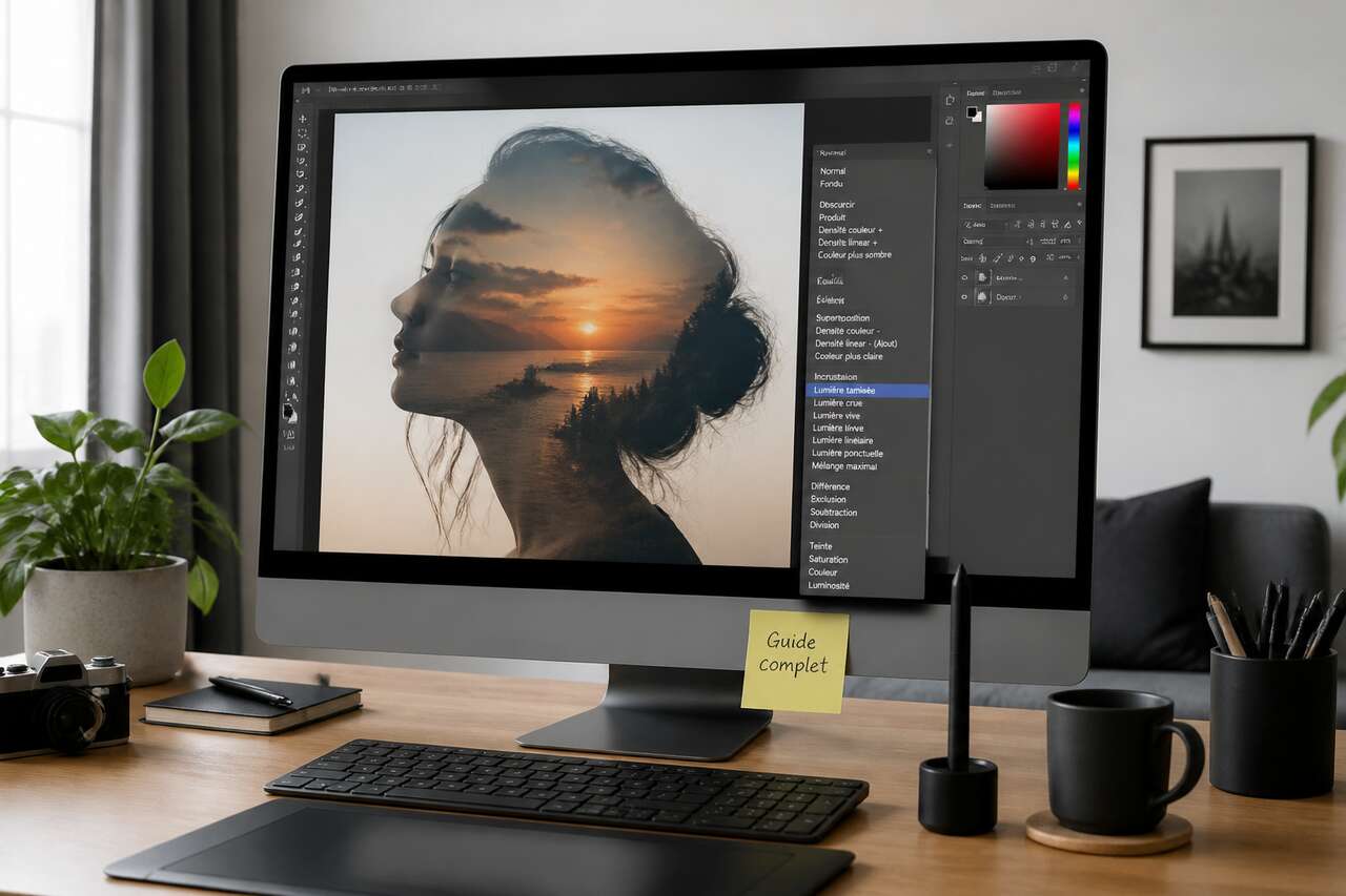 Modes de fusion dans Photoshop : guide complet