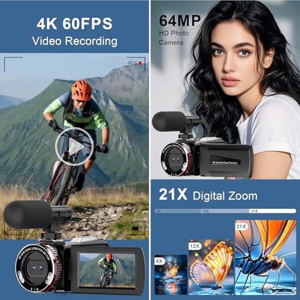 Découvrez notre test détaillé du caméscope numérique Vmotal 4K 64 MP. Performances, qualité vidéo et fonctionnalités pour le vlogging professionnel. 