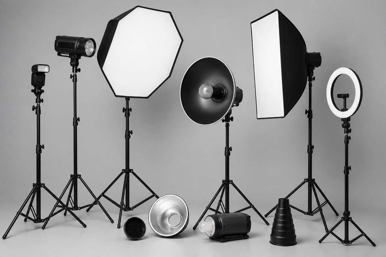 Éclairages et types de flash en photographie