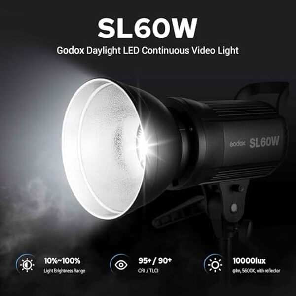 Découvrez notre test détaillé de la lampe vidéo LED Godox SL60W : performances, caractéristiques et avis sur cet éclairage professionnel pour studio photo et vidéo.