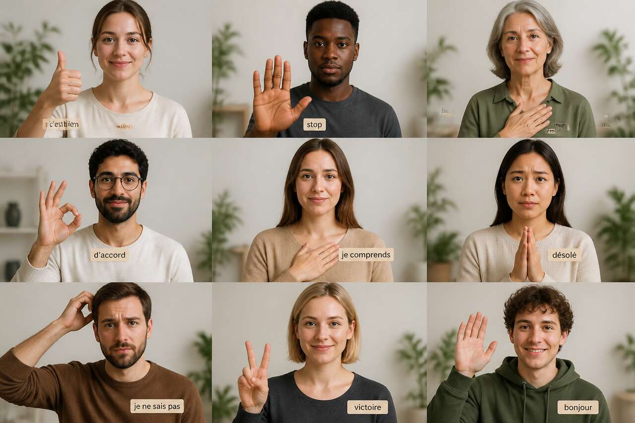 Exemples concrets: comment le sens change selon les signes Exemples concrets: comment le sens change selon les signes
