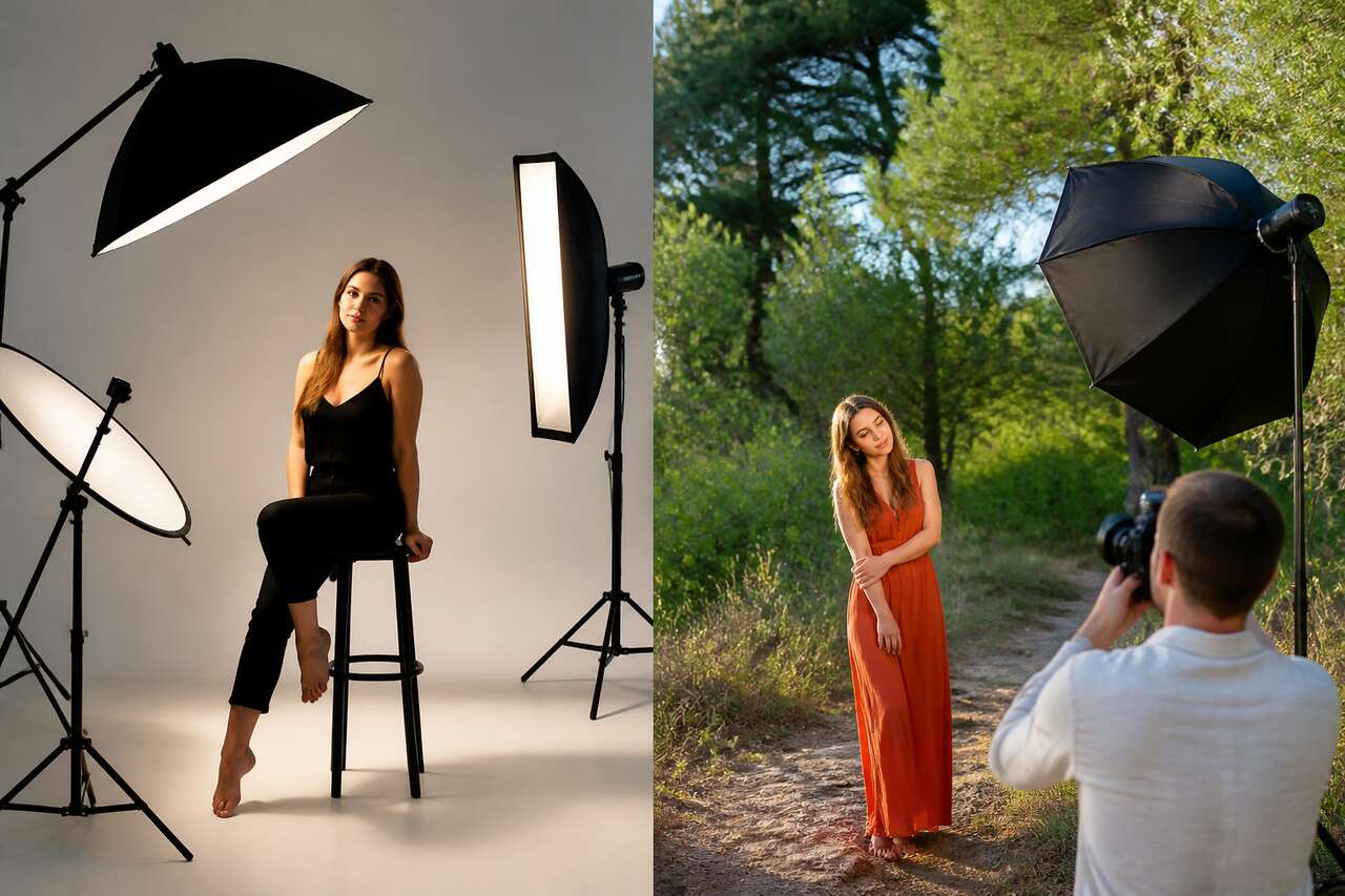 Placer les flashs: schémas simples et efficaces en studio comme en décor réel Placer les flashs: schémas simples et efficaces en studio comme en décor réel