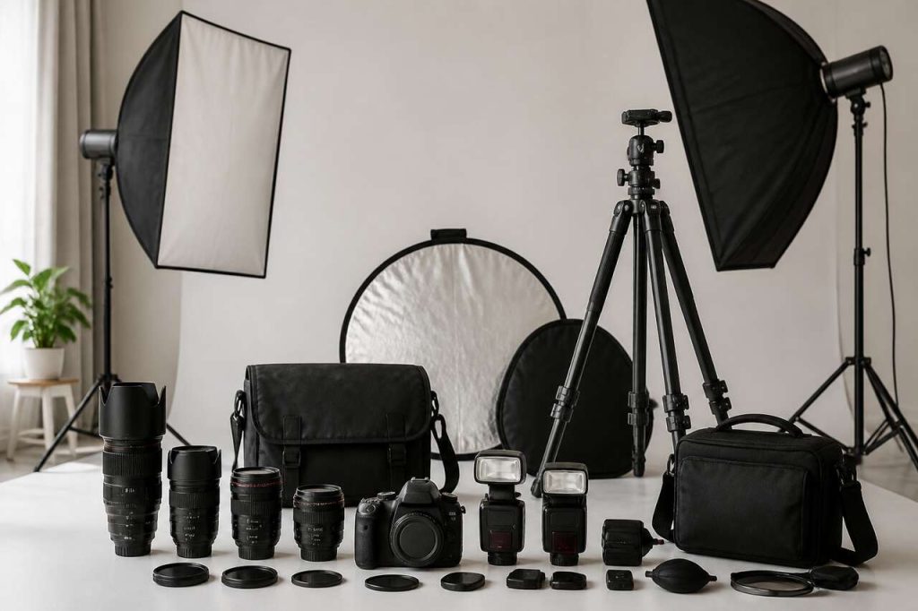 Accessoires essentiels pour réussir ses photos en studio