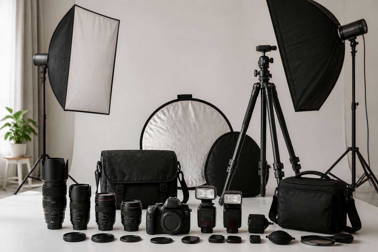 Accessoires essentiels pour réussir ses photos en studio