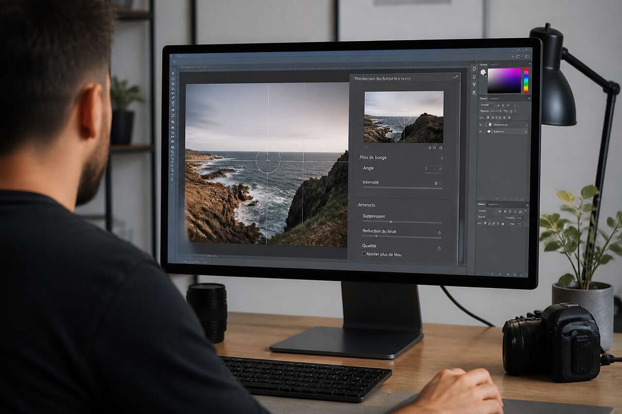 Comment utiliser le filtre de réduction du tremblement dans Photoshop ?