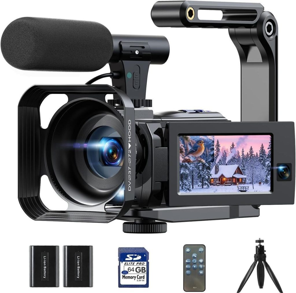 Test caméra vidéo 5K : double objectif et zoom 16X