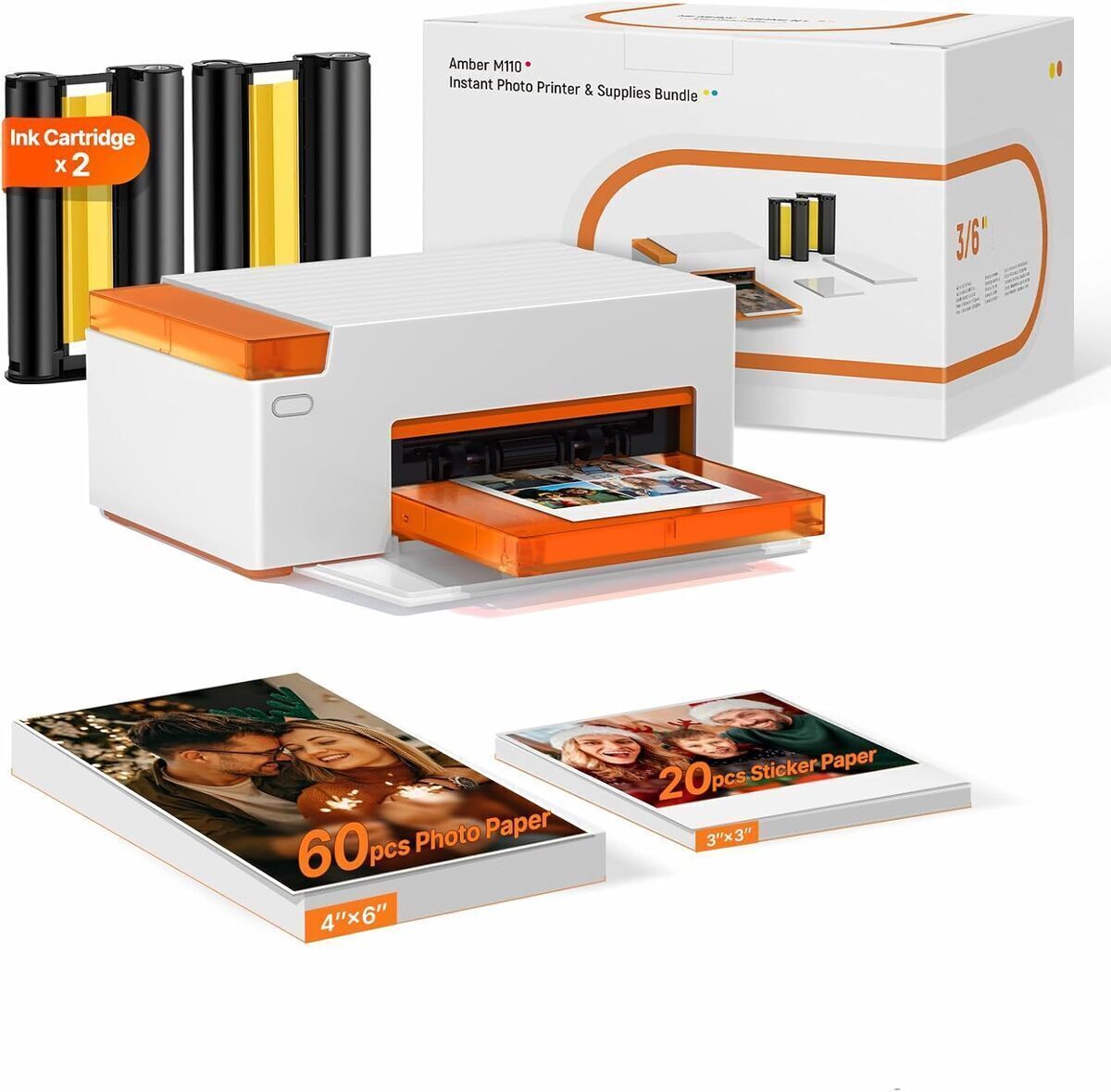 Test de la mini imprimante photo Liene Amber M110 bluetooth