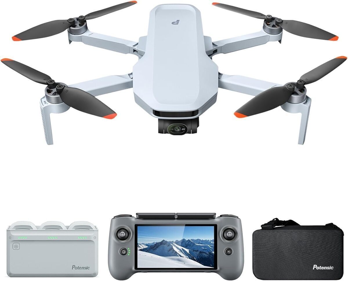 Test : drone Potensic ATOM 2 Fly More Combo, caméra 4K et suivi AI