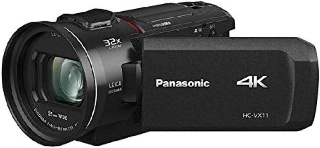 Test du Panasonic HC-VX11EG-K : caméscope 4K avec zoom optique 24x