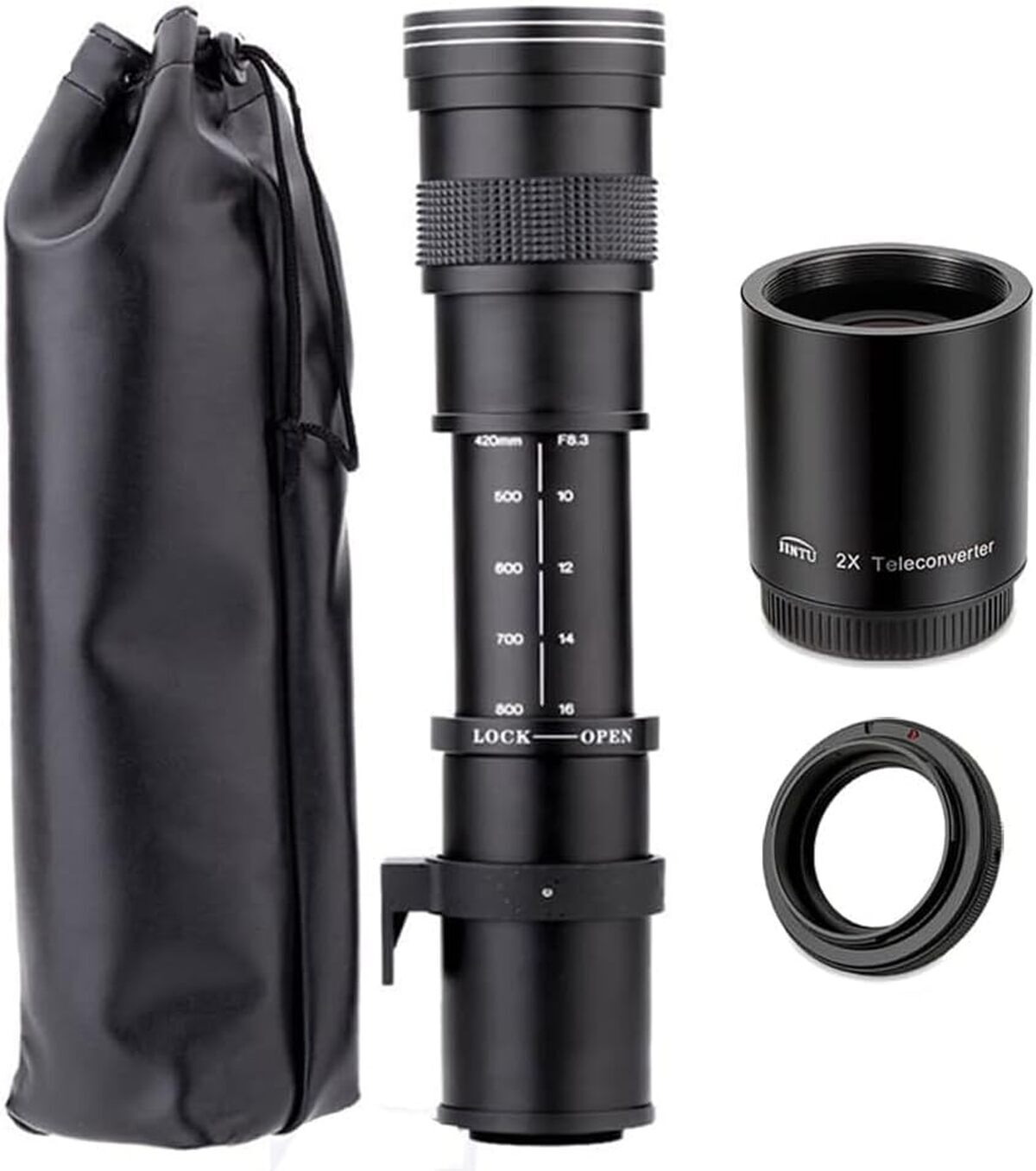 Test du téléobjectif JINTU 420-1600 mm pour reflex numériques