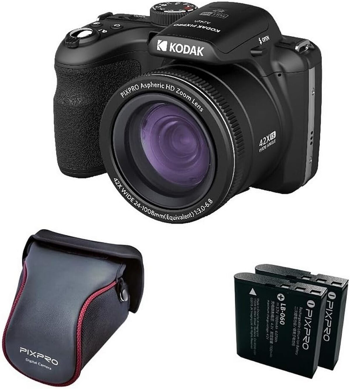 Test : kodak Pixpro AZ426, zoom 42x et vidéo full HD