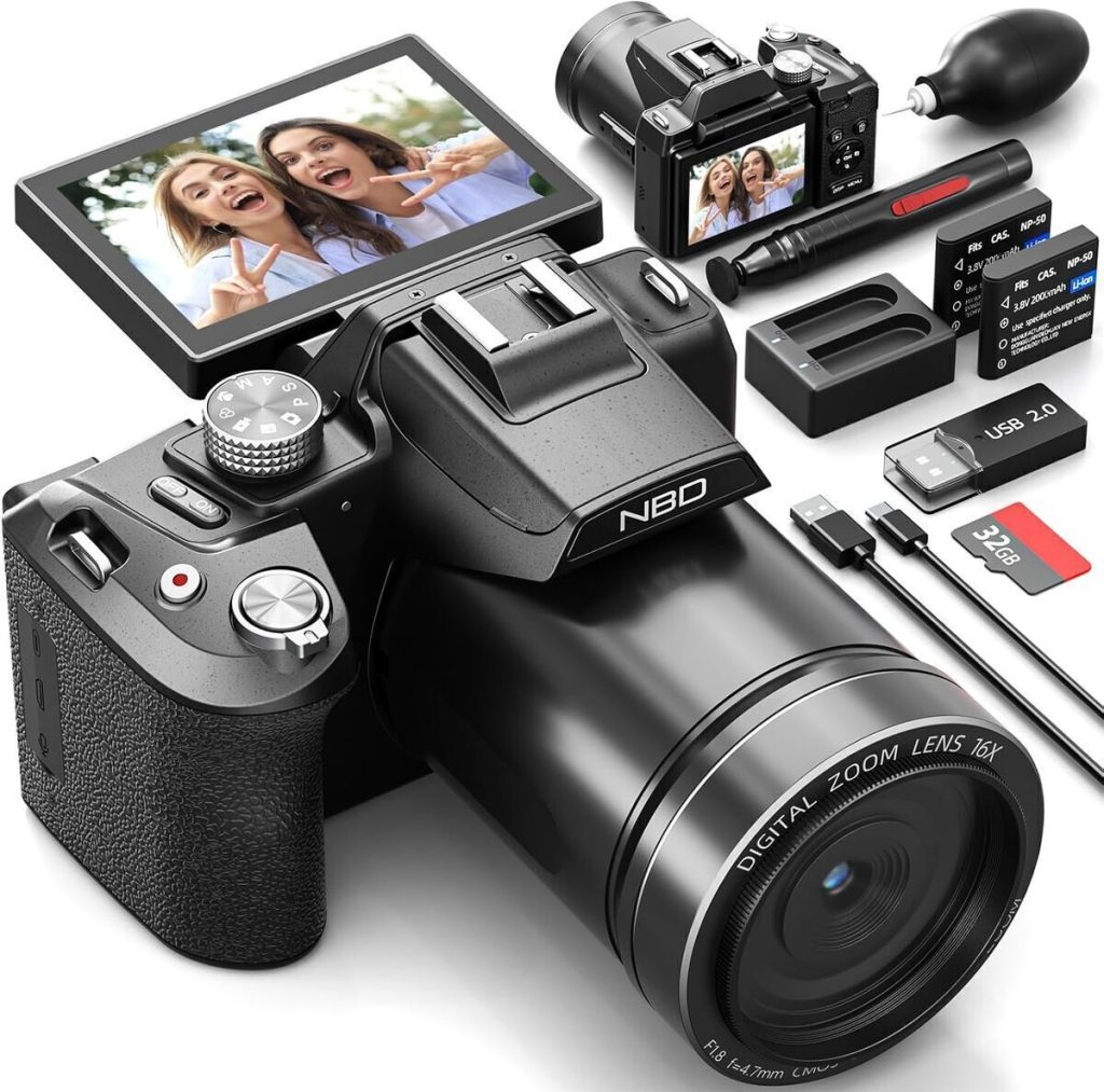 Test NBD appareil photo numérique 8K : autofocus et zoom 16x en action