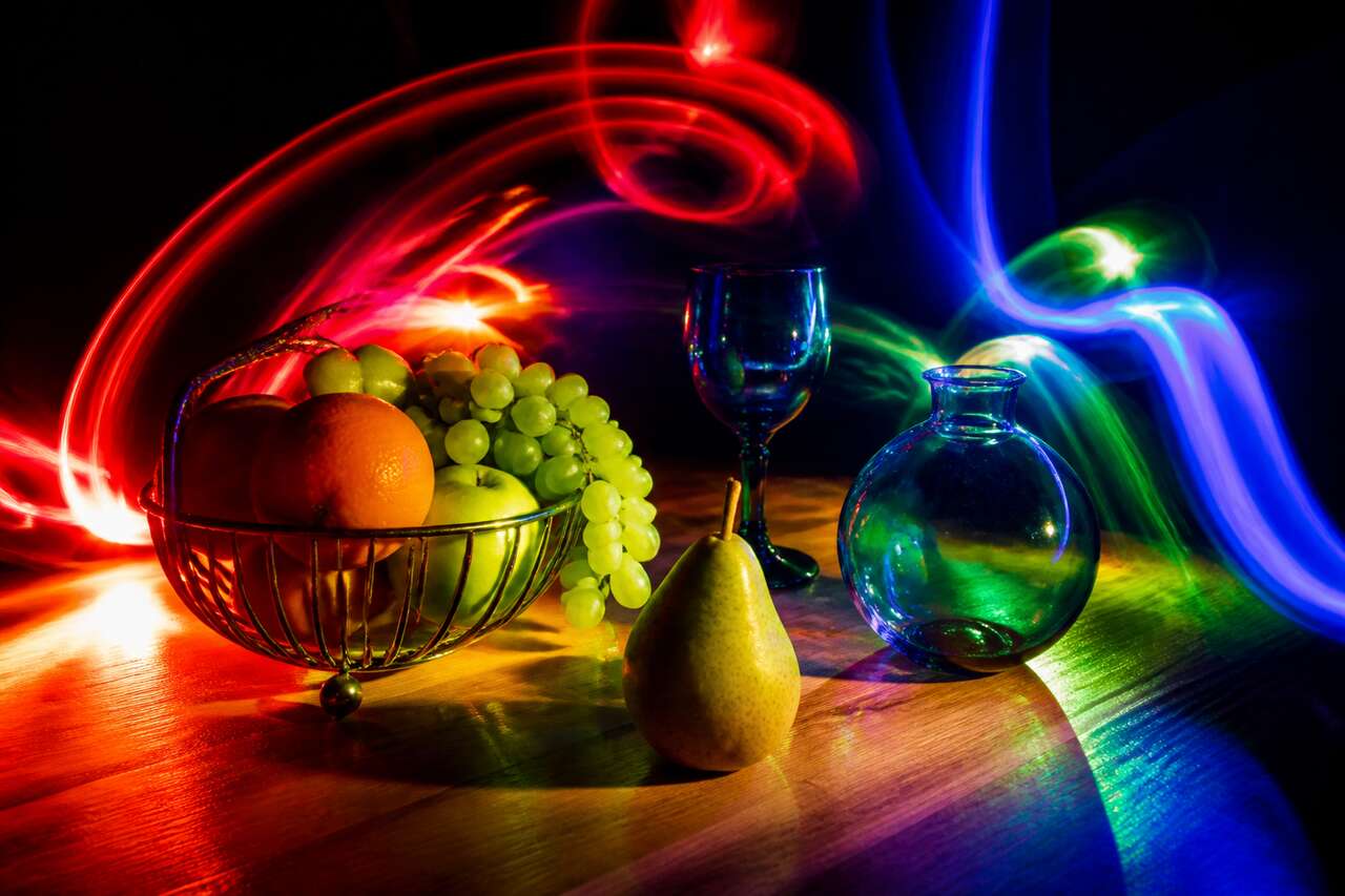 Éclairage d'une nature morte en lightpainting : guide complet