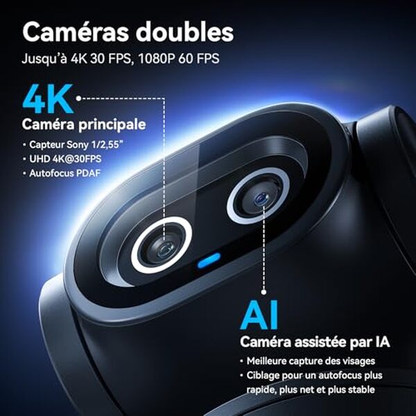 Découvrez notre test détaillé de la caméra PTZ PIXY 4K d'eMeet : performances vidéo 4K, intelligence artificielle et capteur Sony pour vos réunions professionnelles.