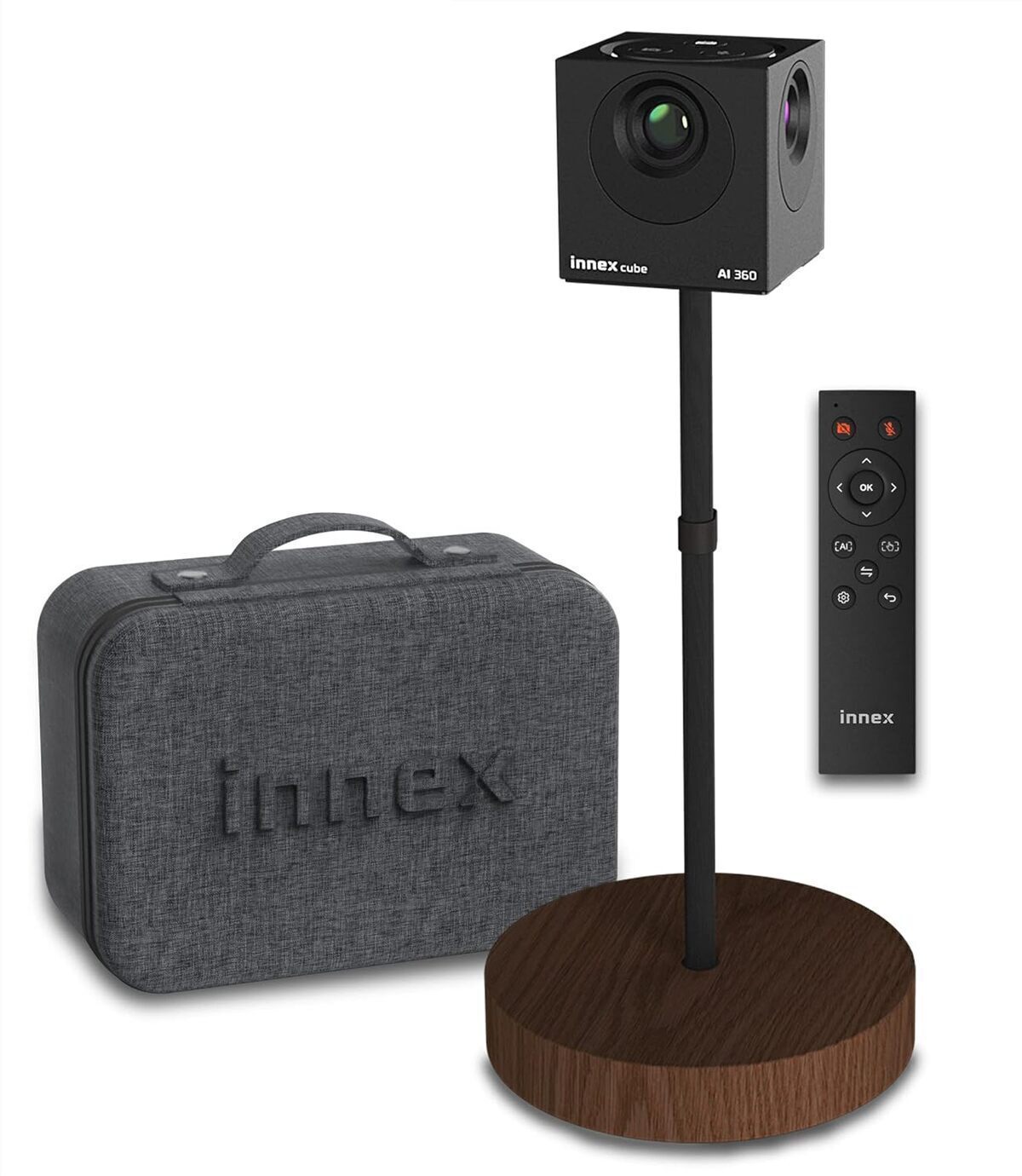 Test : caméra de visioconférence Innex Cube à 360 degrés