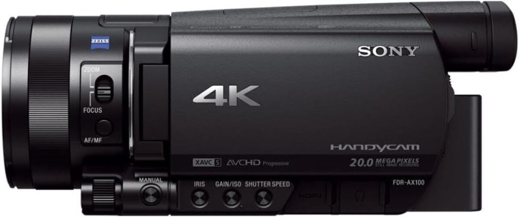 Test du caméscope 4K Sony FDR-AX100