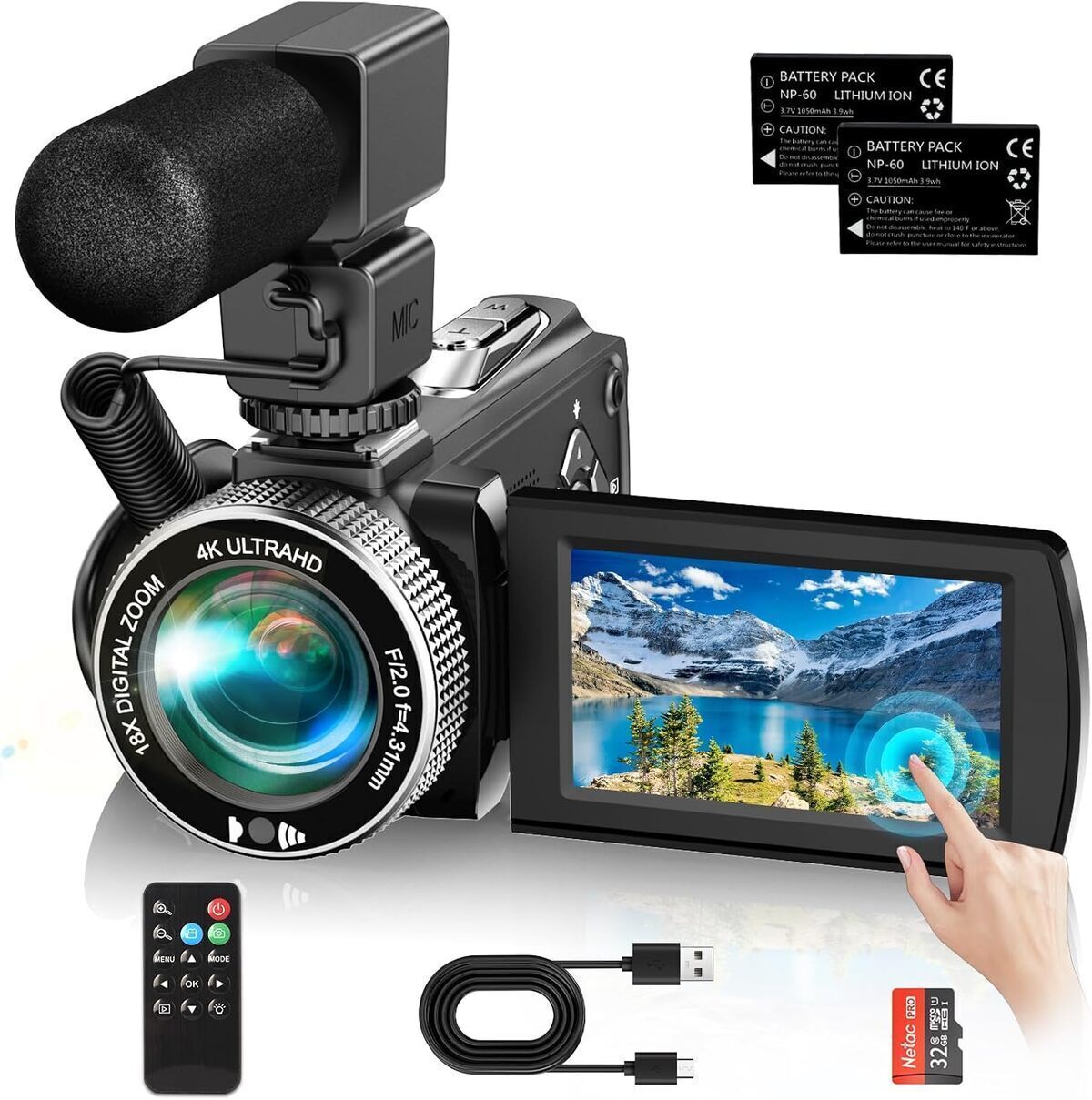 Test du caméscope Yotomiguo 4K : performances et fonctionnalités en détail