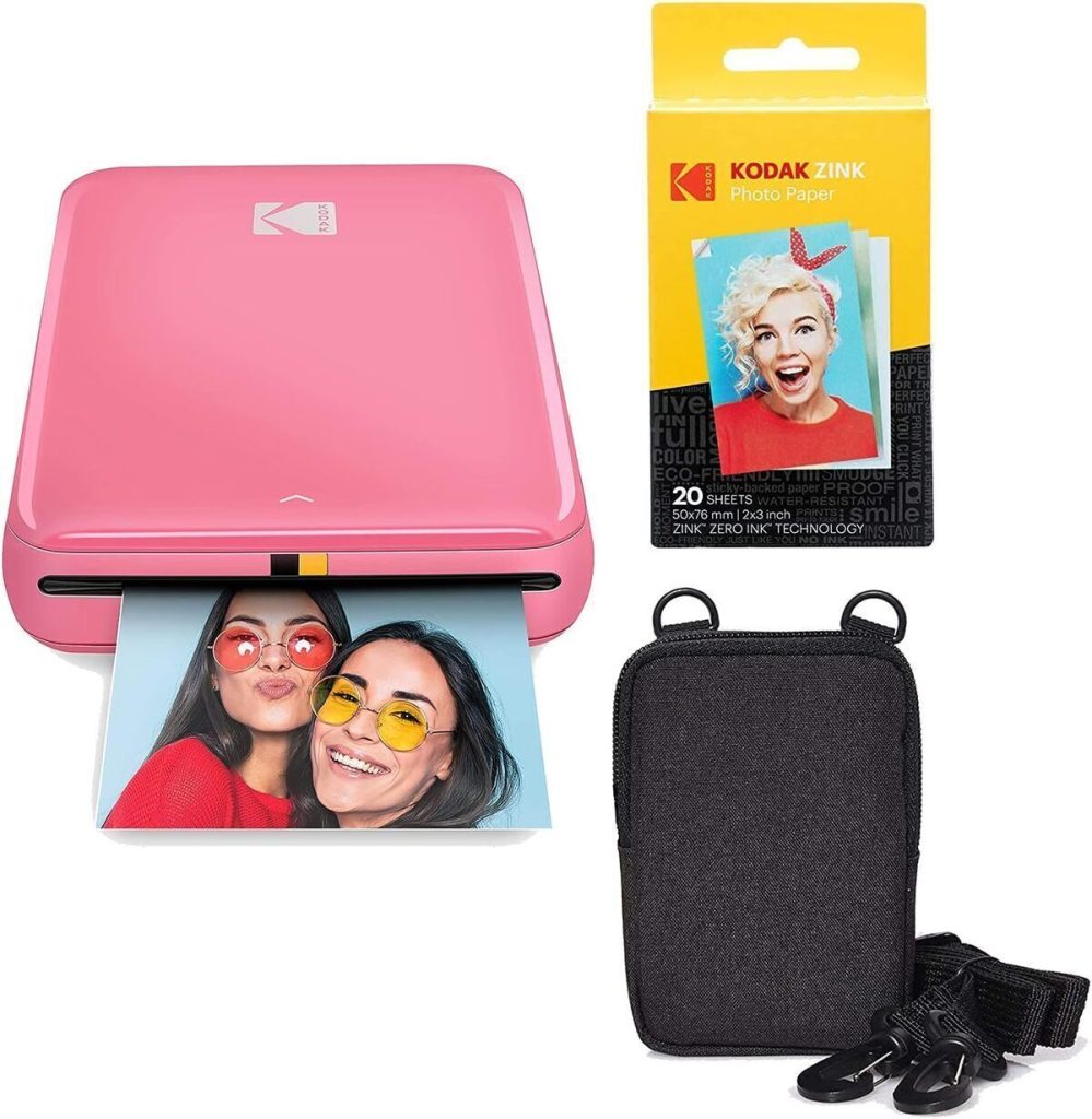 Test : imprimante photo mobile Kodak Step en kit de voyage rose
