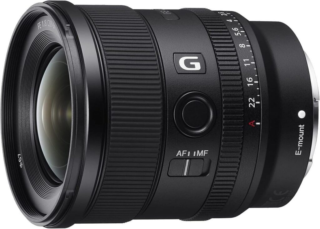 Test : objectif Sony SEL20F18G 20 mm f/1.8 pour paysages et vlogging