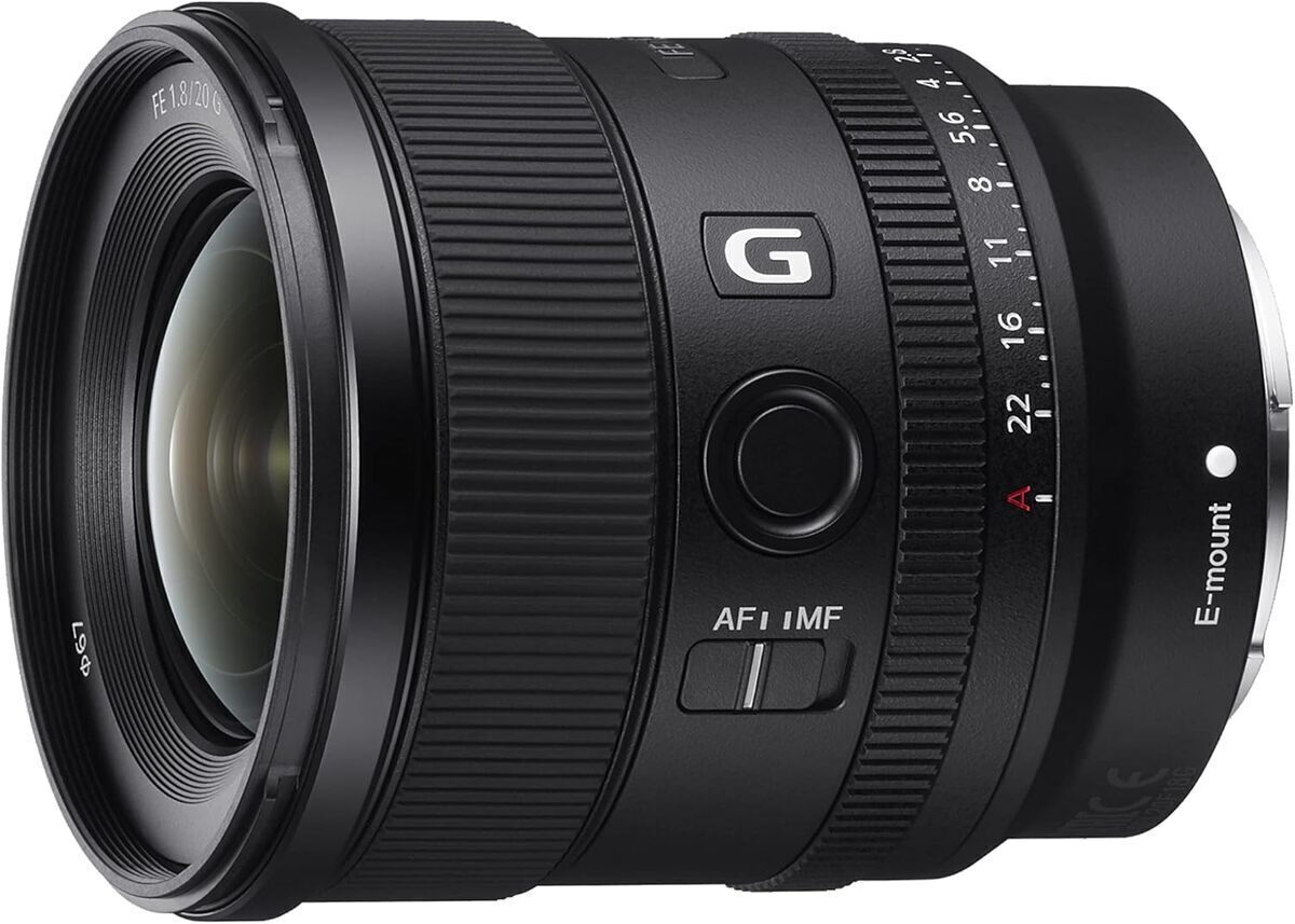 Test : objectif Sony SEL20F18G 20 mm f/1.8 pour paysages et vlogging